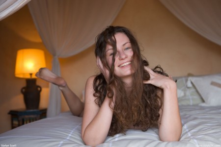 Сексуальная улыбка: уютная расслабленность