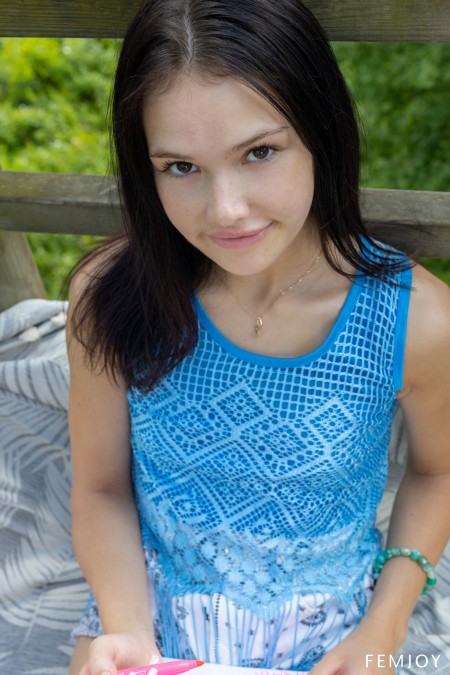 Летний фотосет Matty A в природе